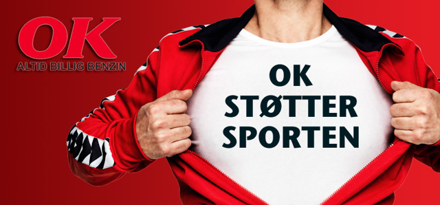 OK STØTTER SPORTEN
